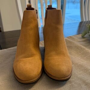 White Mountain Tan Ankle Booties